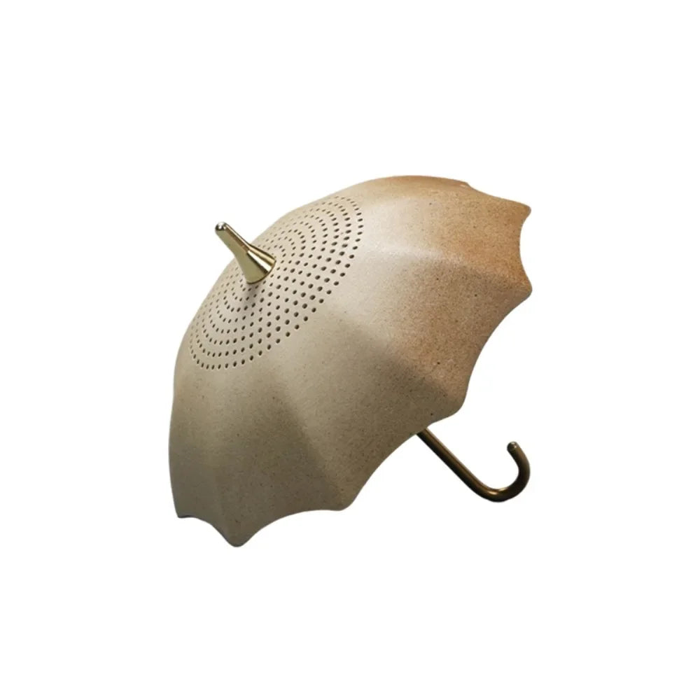 Ceramic Umbrella Tea Strainer