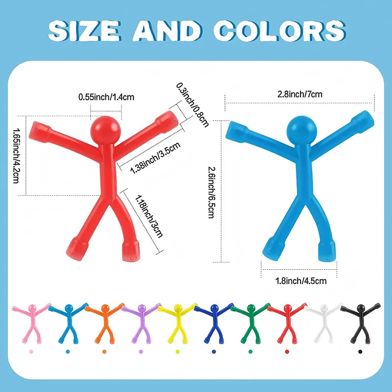 Magnetic Stick Man Fridge Magnets