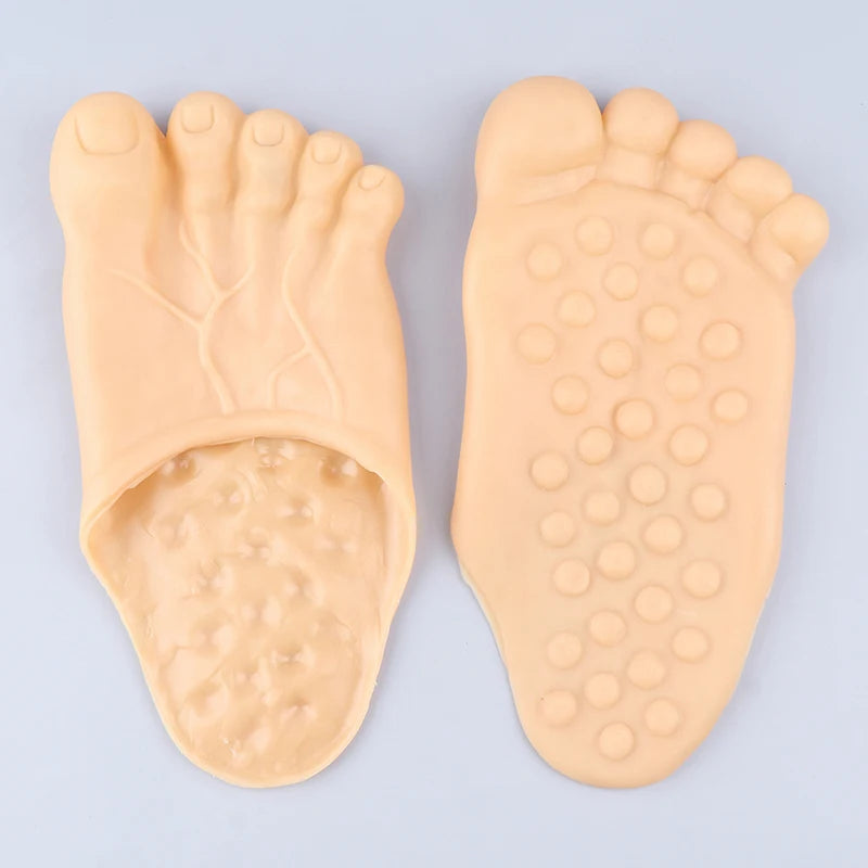 Funny Foot Slippers Novelty Five-Toe Shoes
