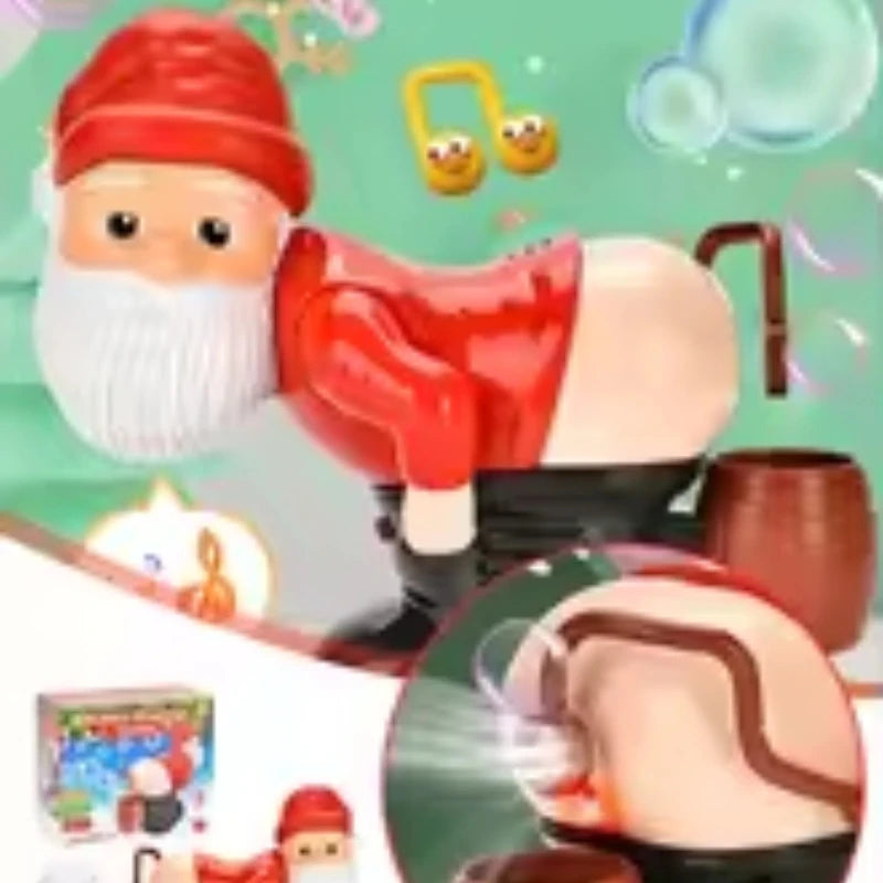 Christmas Santa Bubble Machine with Lights