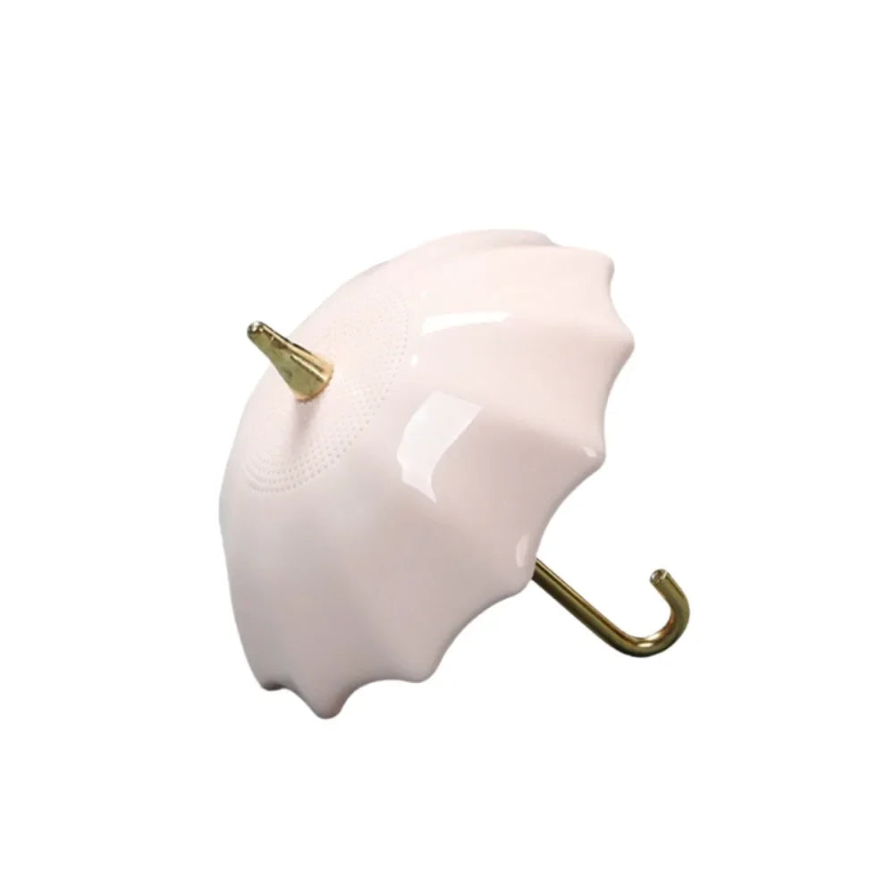 Ceramic Umbrella Tea Strainer