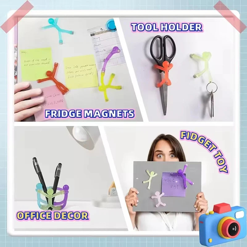 Magnetic Stick Man Fridge Magnets