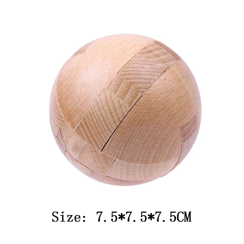 Wooden Lu Ban Lock Brain Teaser Puzzle
