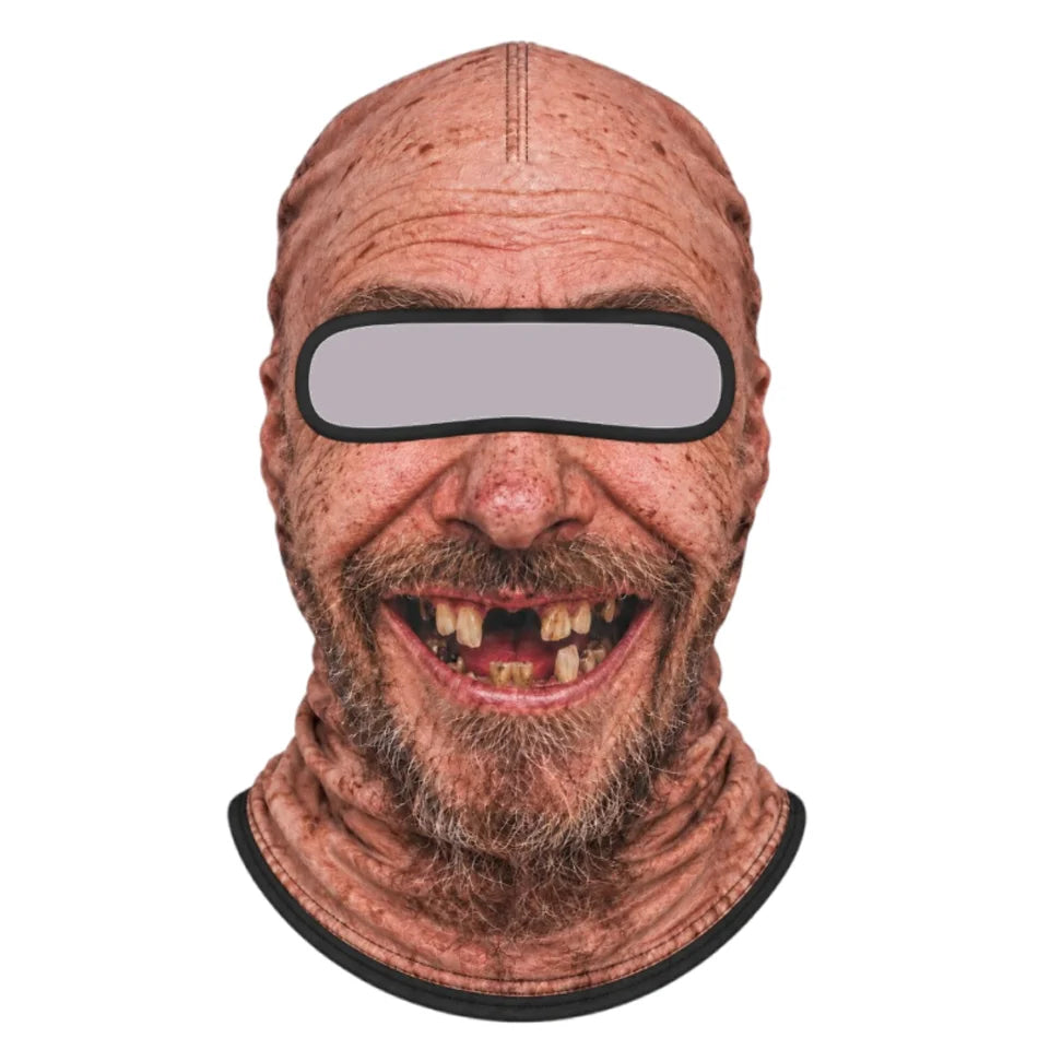 Funny Old Man Balaclava Ski Mask
