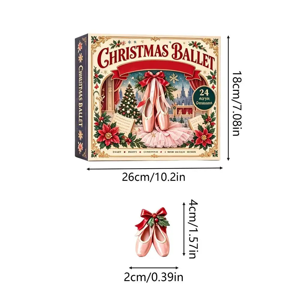 Ballet Acrylic Christmas Advent Calendar