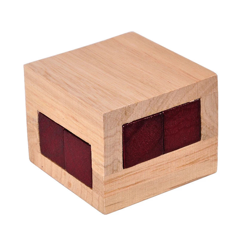 Wooden Magic Box Puzzle Brain Teaser