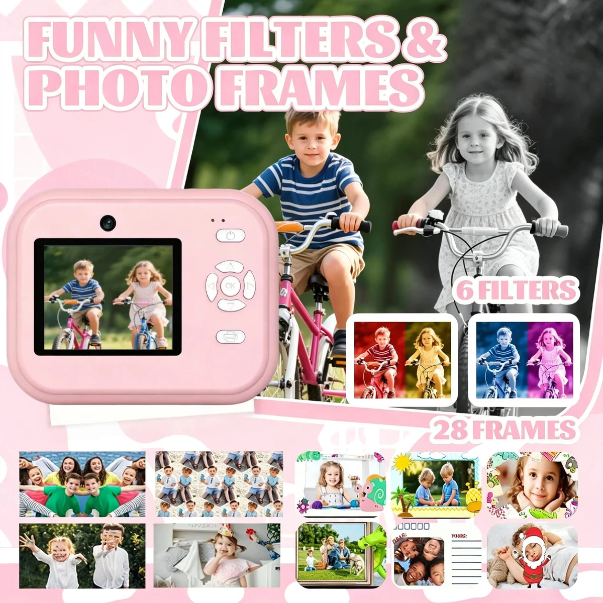 Kids Instant Print Camera