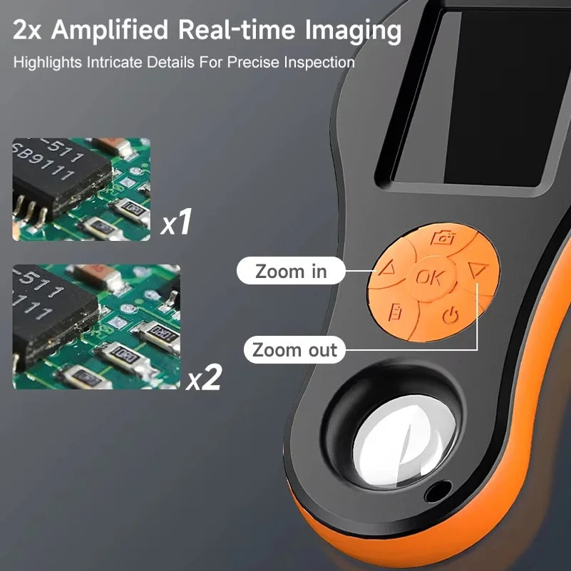 Handheld Digital Microscope with LED Light