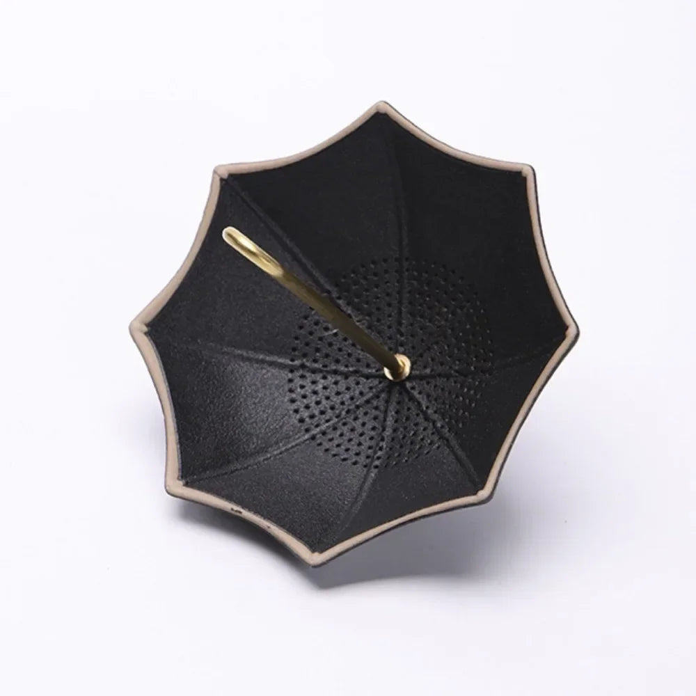 Ceramic Umbrella Tea Strainer