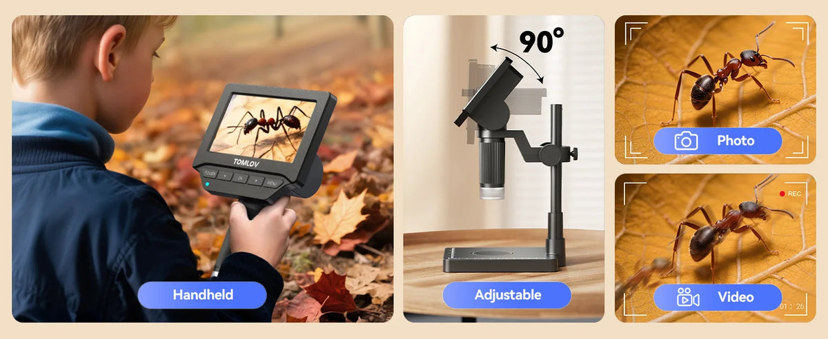 Digital Coin Microscope with Weighing Scale