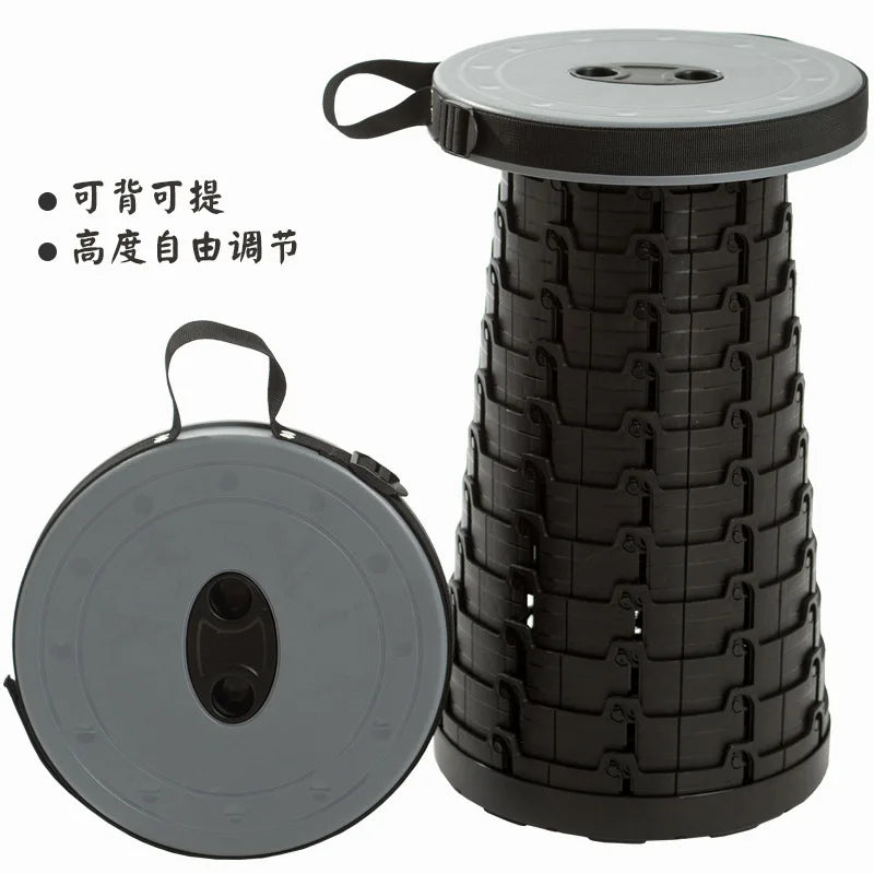 Portable Retractable Folding Stool