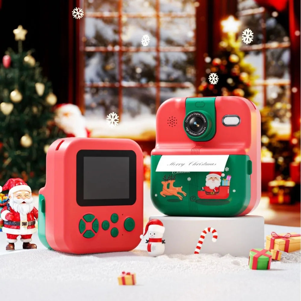 Kids Instant Print Camera with Selfie Lens
