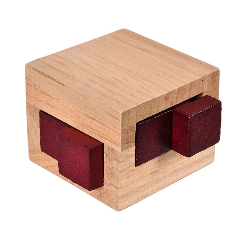 Wooden Magic Box Puzzle Brain Teaser