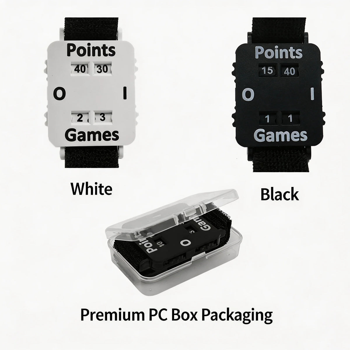 Wrist Scorekeeper for Tennis and Padel