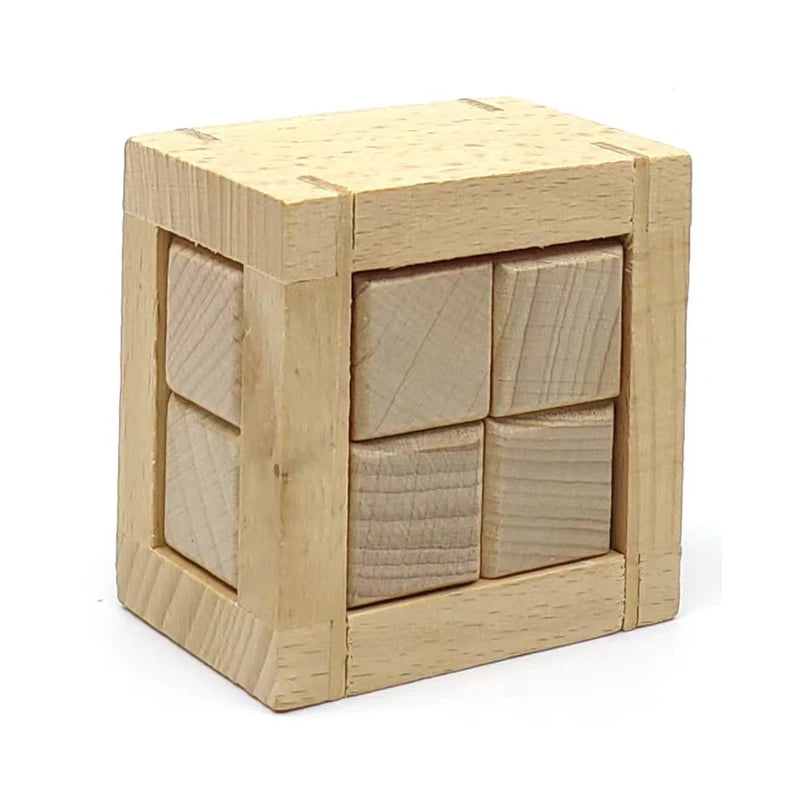 Wooden 3D Brain Teaser Puzzle