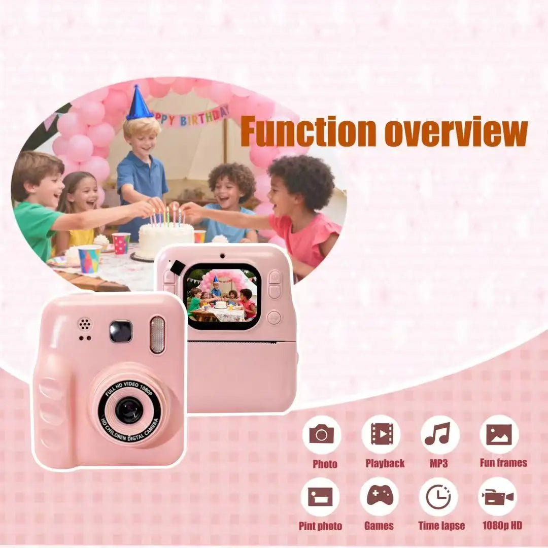 Kids Instant Print Digital Camera