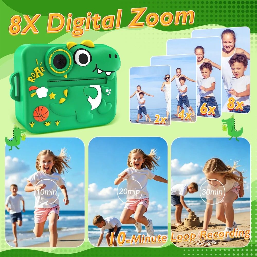 Kids Instant Print Camera