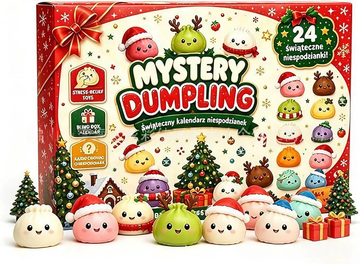 Dumpling Squishy Advent Calendar Fidget Toys