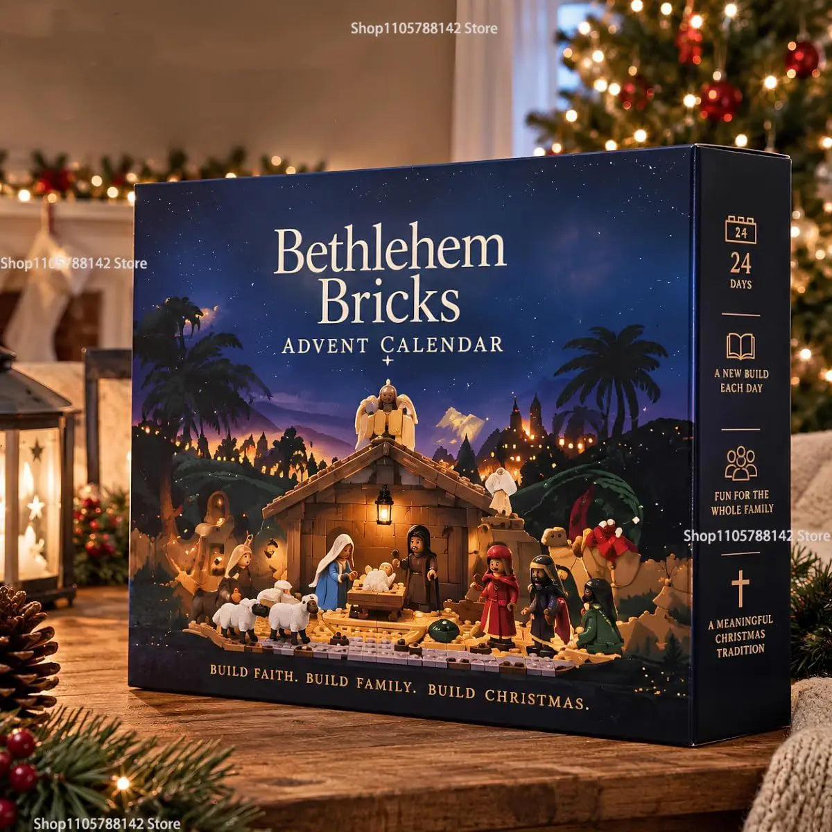 Nativity Advent Calendar Building Set