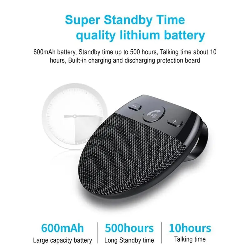 Sun Visor Bluetooth Car Speakerphone
