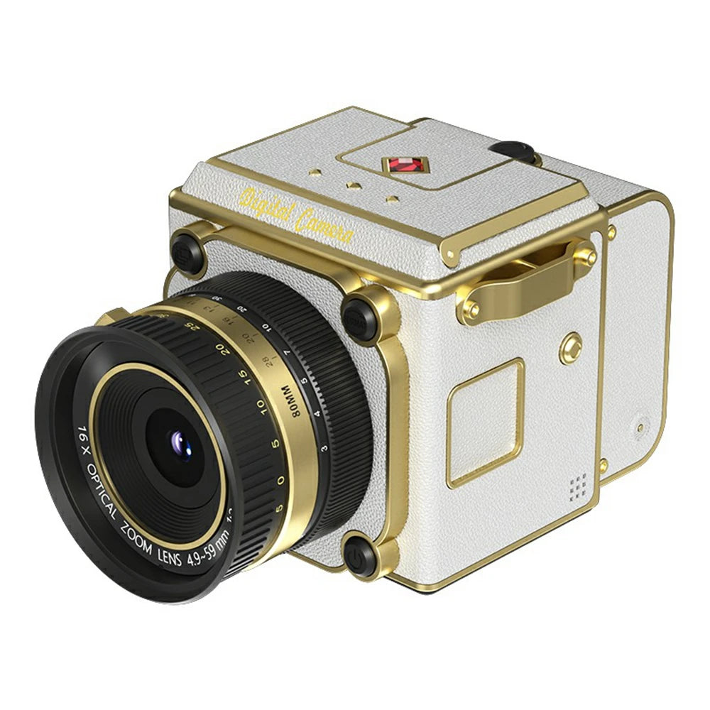 Vintage Retro Digital Camera with 16X Zoom