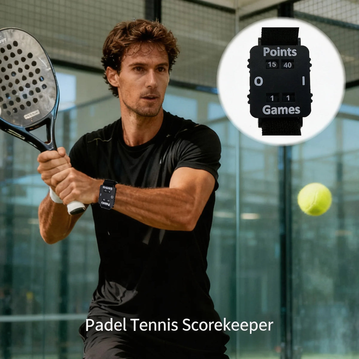Wrist Scorekeeper for Tennis and Padel