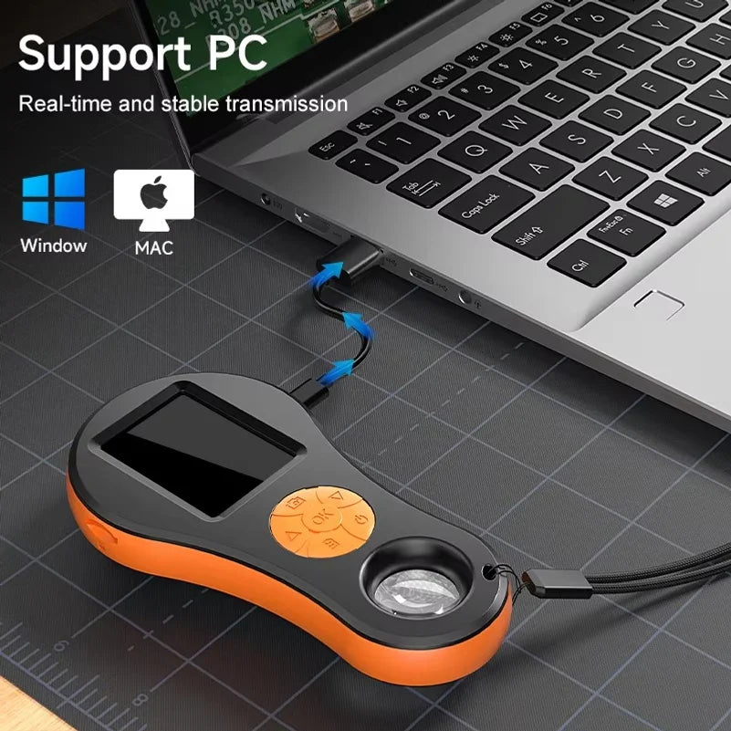 Handheld Digital Microscope with LED Light
