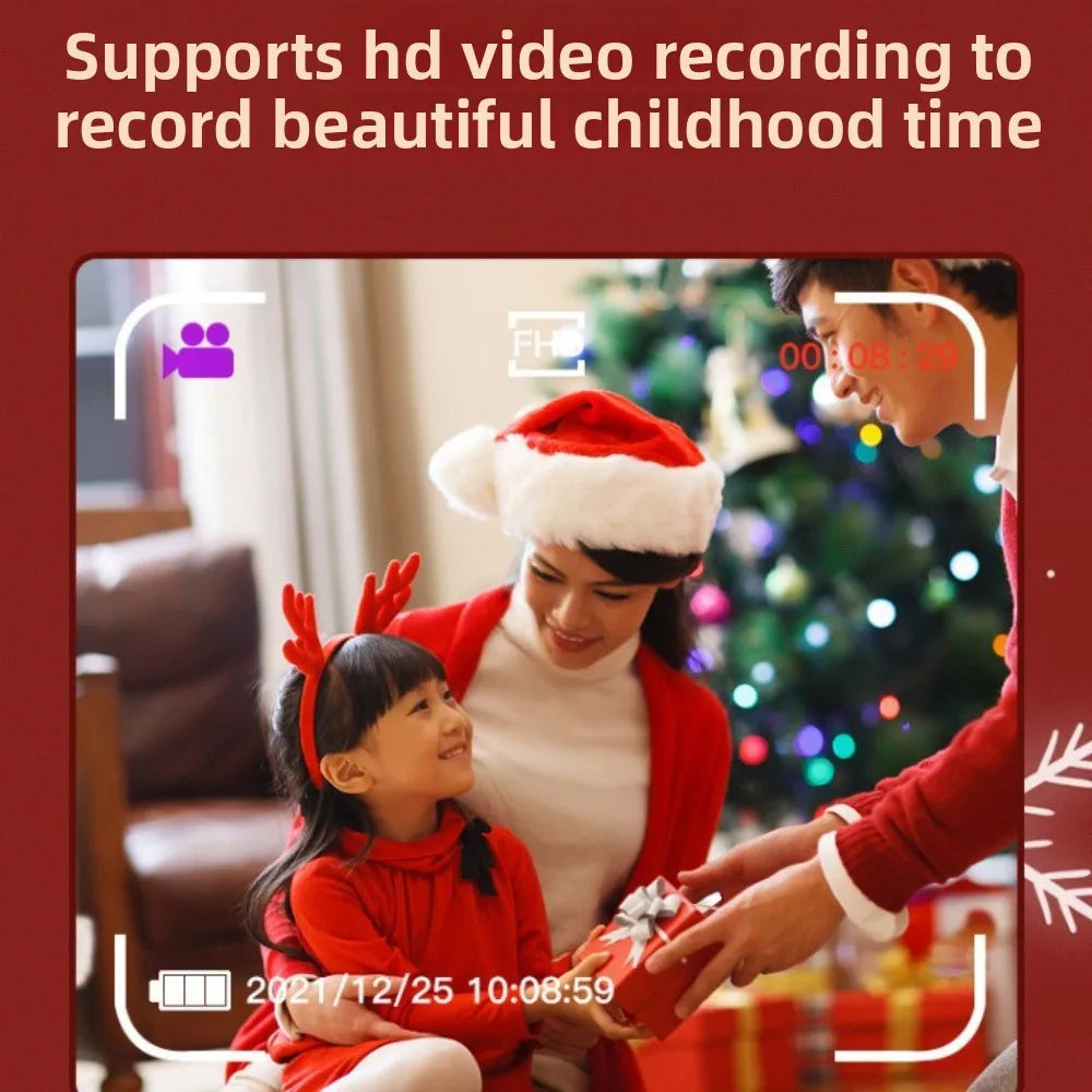 Kids Instant Print Camera with Selfie Lens